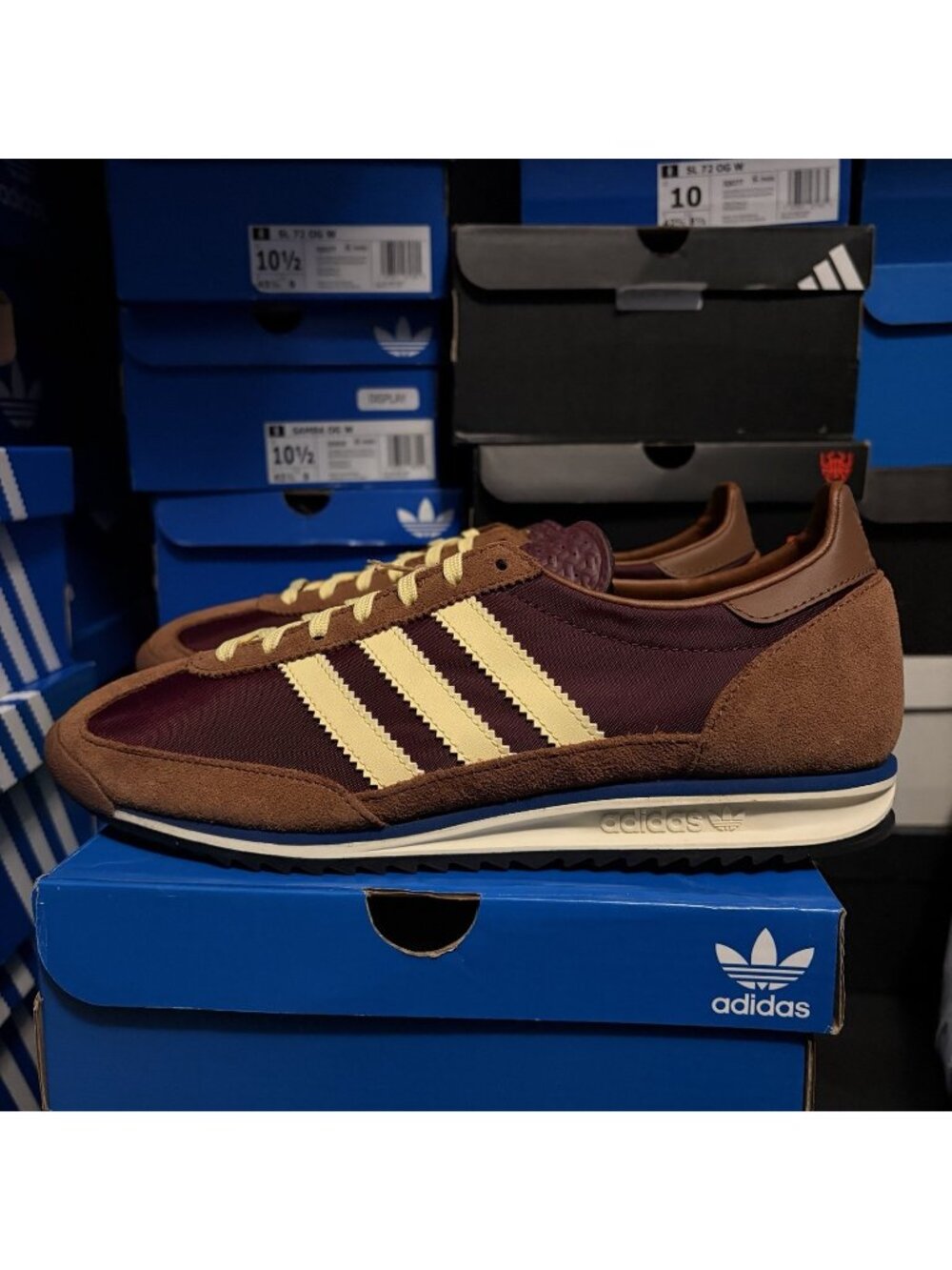 Size 10 - adidas SL72 OG Preloved Brown W - ie3425